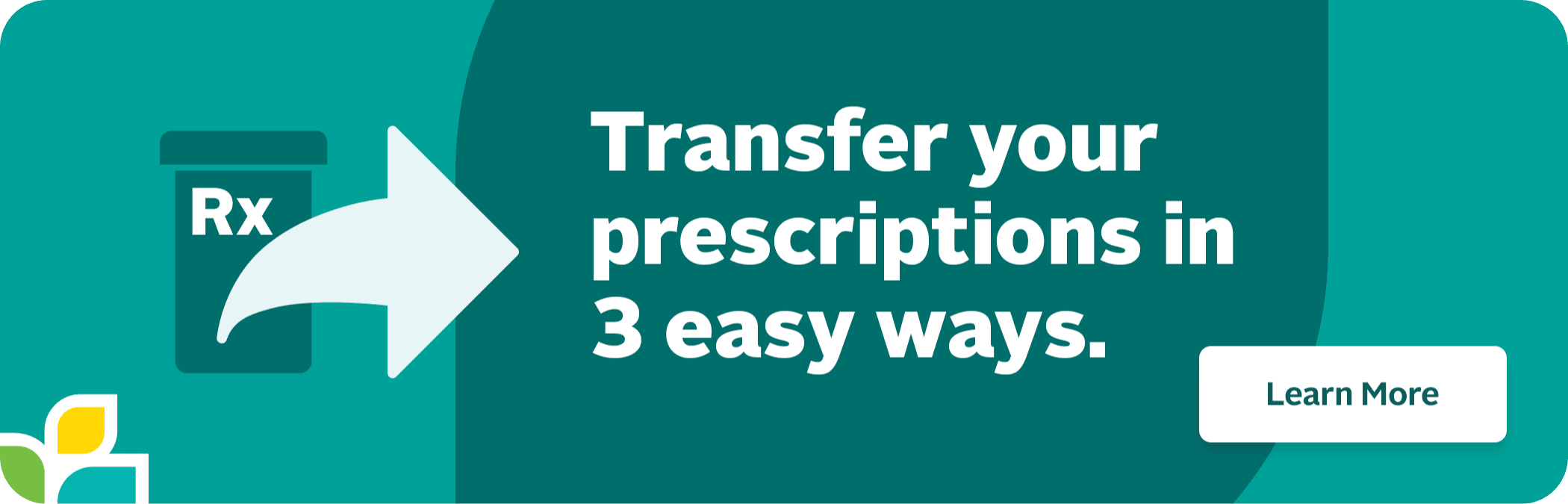 Transfer your prescriptions in 3 easy ways.