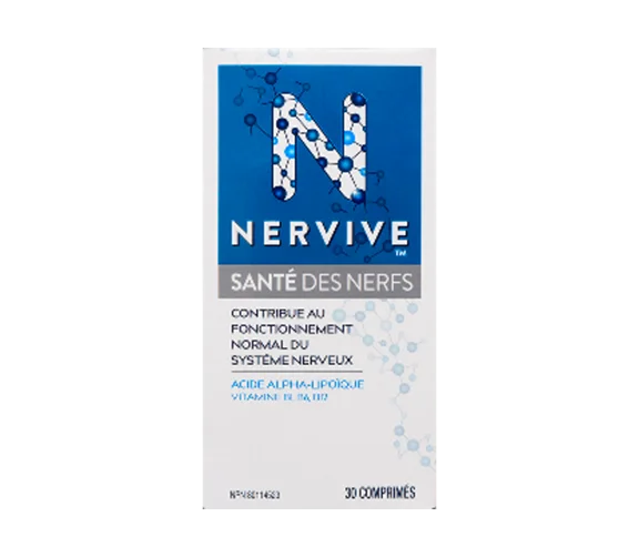 Nervive B1, B6, and B12 Vitamin Nerve Health Supplement Tablets (30 Pack)