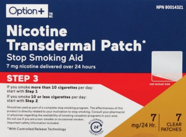 OPTION+ Nicotine Patch 7mg