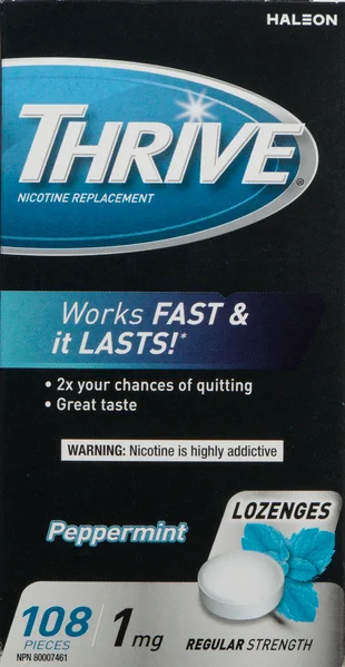 Thrive Lozenges Mint 1mg