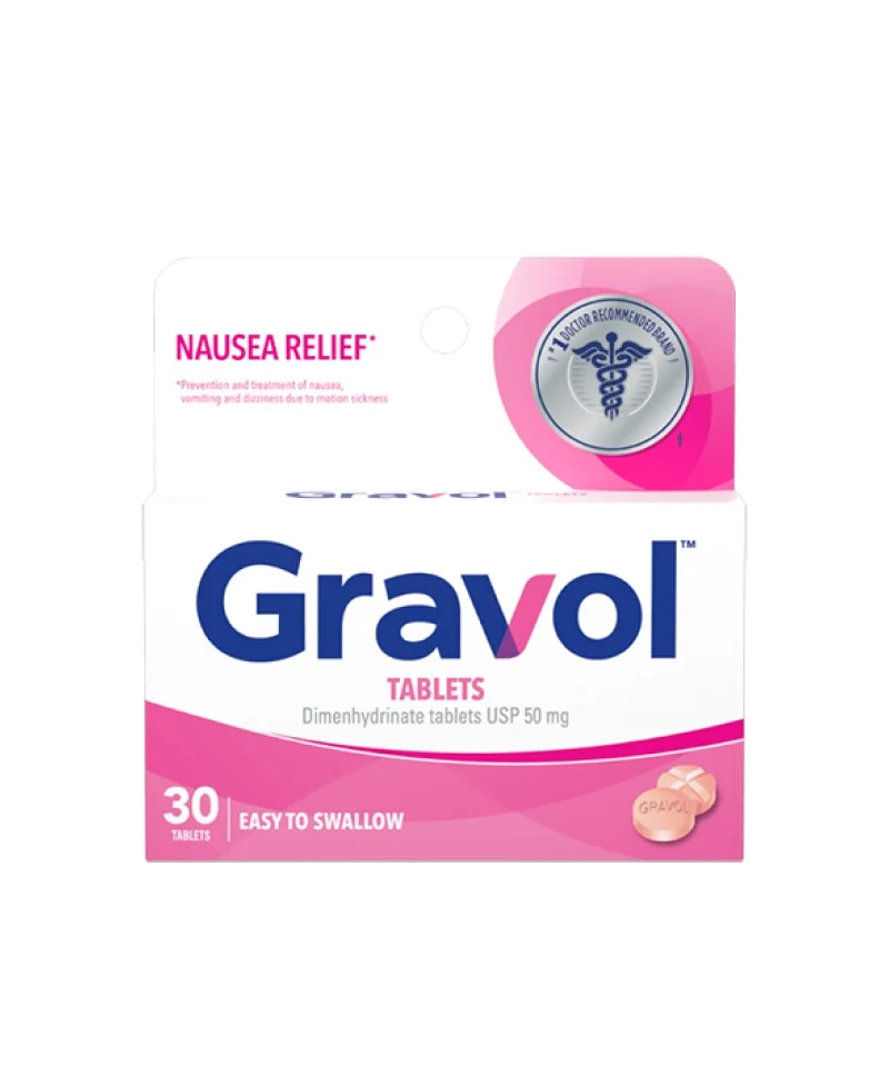 Gravol Tablets 50MG 30 PK