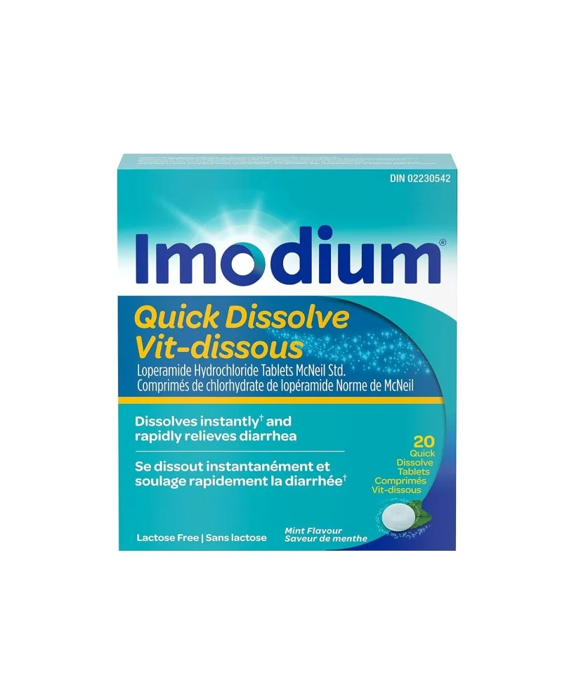 Imodium Quick Dissolve Tablets 20 PK
