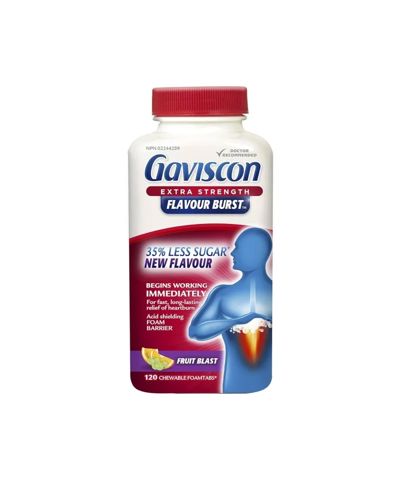 Gaviscon Extra Strength Tablets 120 PK