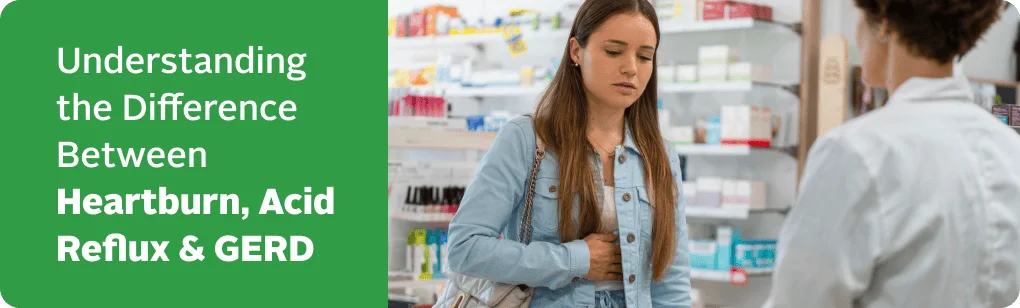 Understanding the Difference Between Heartburn, Acid Reflux & GERD