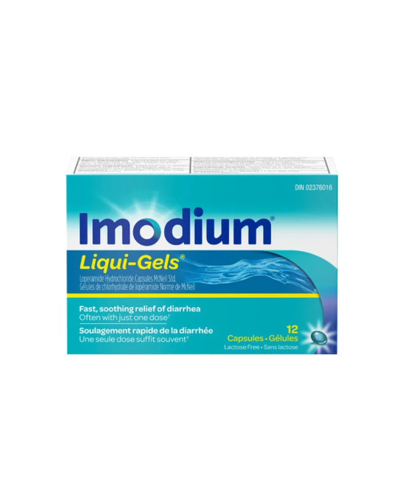 Imodium Liqui-Gels for Diarrhea Relief
