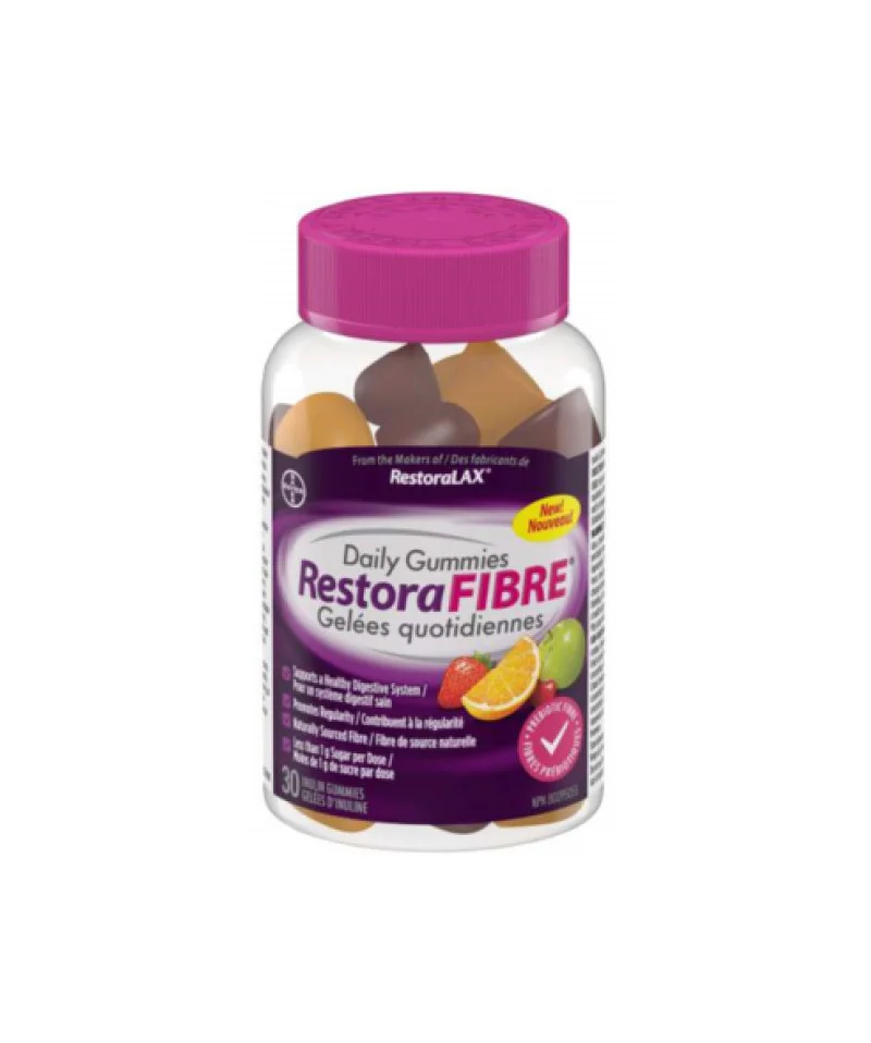 RestoraFIBRE Daily Gummies Prebiotic Fibre