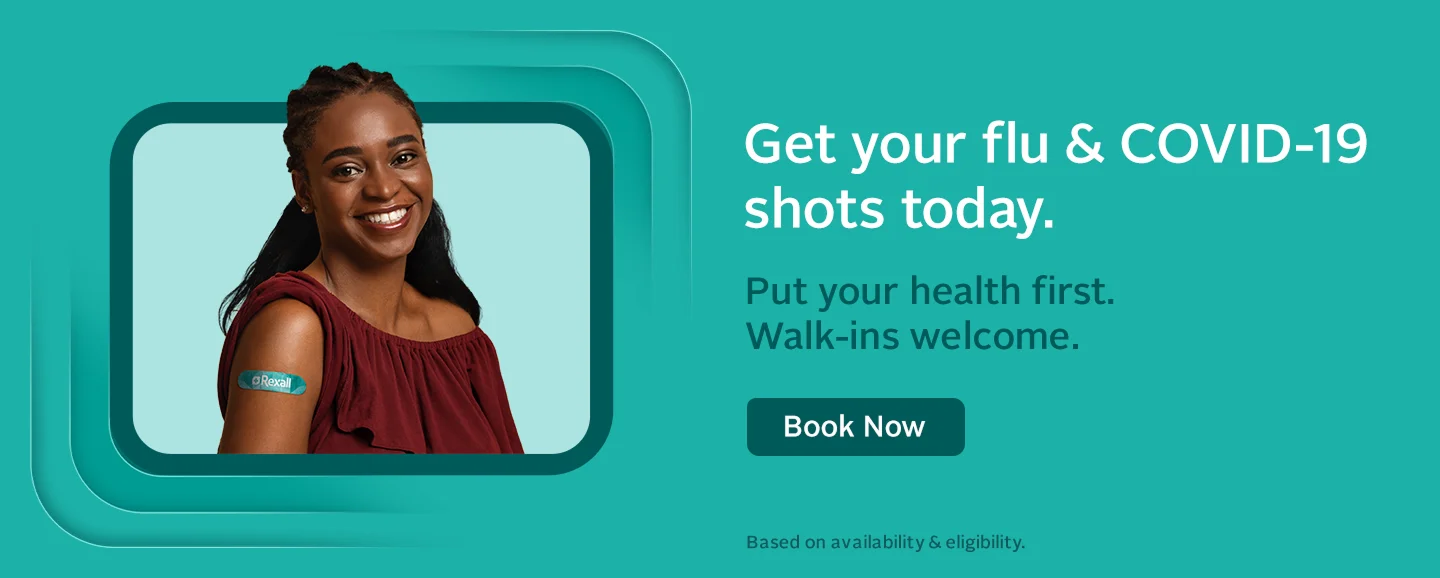 Flu and COVID 19 shots available to Book Now