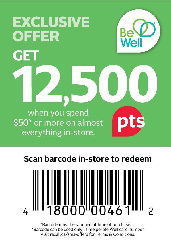 SMS Exclusive Offer Exclusive Offer. GET 25,000* pts when you spend $40* or more on almost everything in-store.