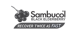 Sambucol black elderberry. Recover twice as fast.