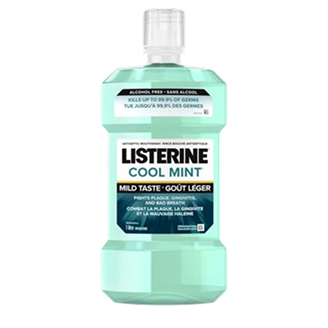 Listerine® breath clear plaque removal