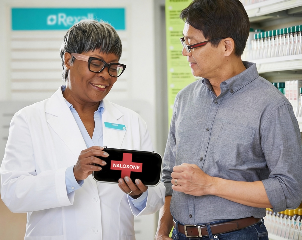 Naloxone kit contents