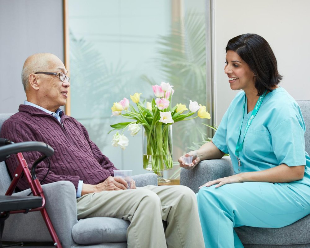 Caregiver support for diabetes