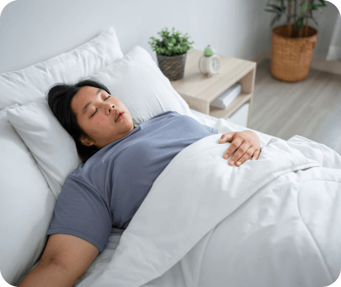 Person sleeping